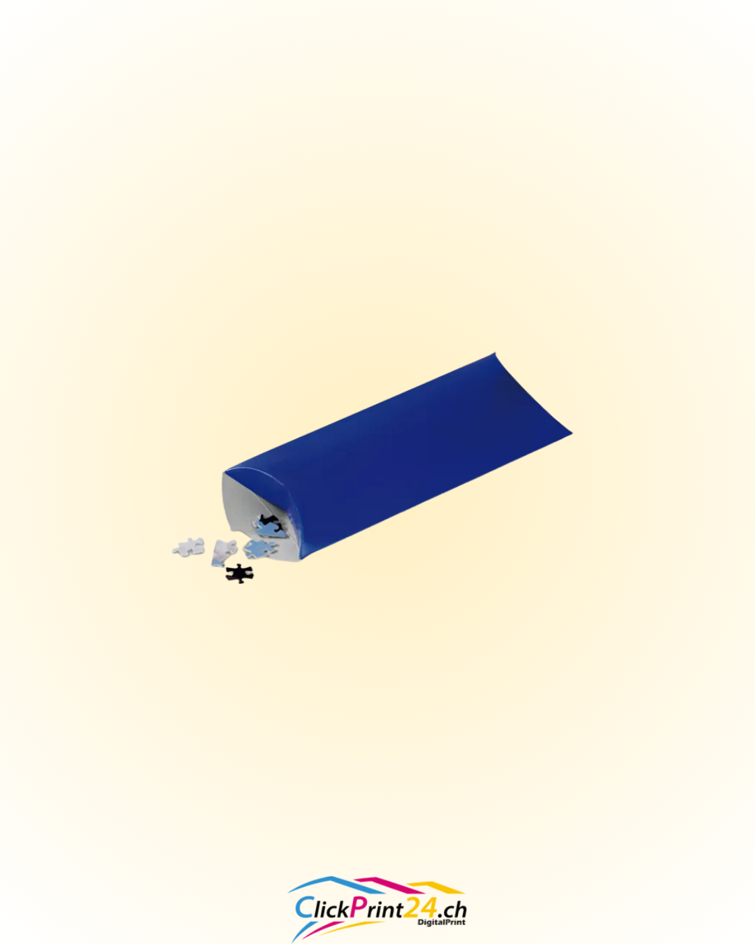 Boîte-Cadeau Bleu pour Puzzles
