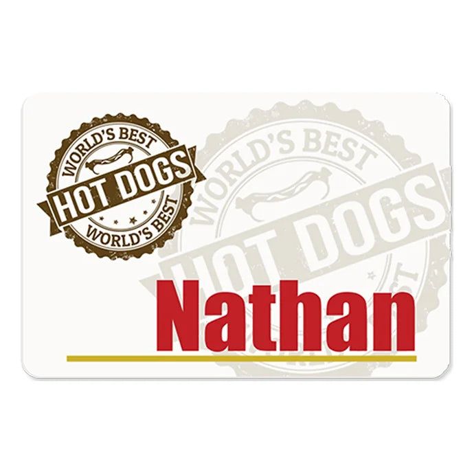 Badge Rectangulaire