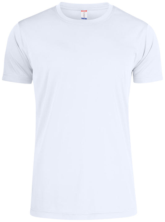 T-shirt SOLAR SPORT blanc manches courtes homme