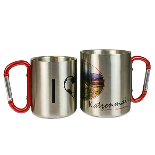 Tasse inox mousqueton