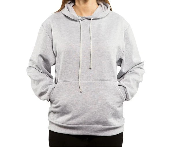 Sweatshirt à capuche Unisex Gris