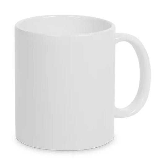 Tasse céramique blanc brillant