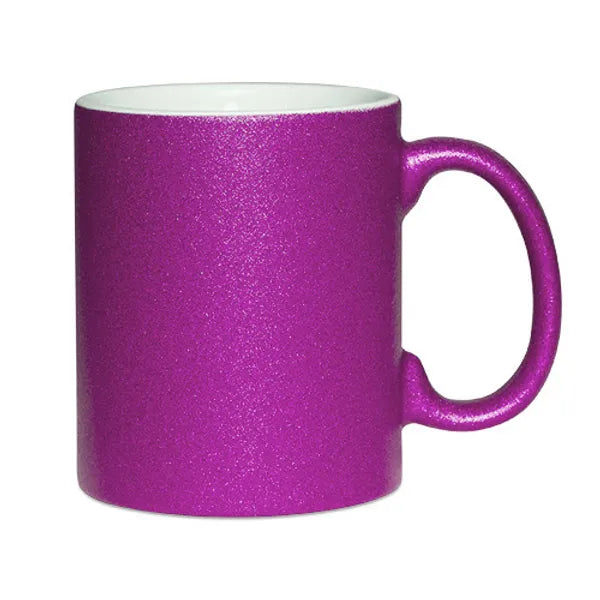 Tasse glitter violet