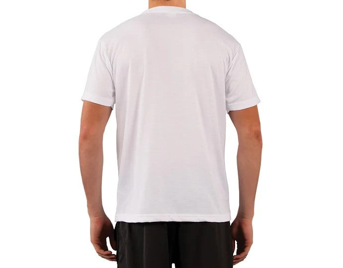 T-shirt Basic blanc manches courtes homme